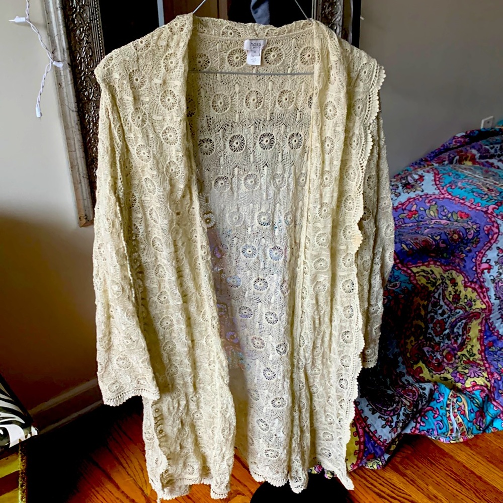 Hoss Intropia Women’s Beige Fine Knitted Midi Cardigan
